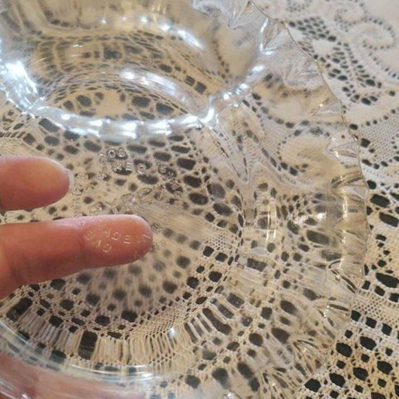 Vintage Pyrex Fluted Rim #206 Tart Mini Pie Plates 6” Made in USA - Picture 4 of 4